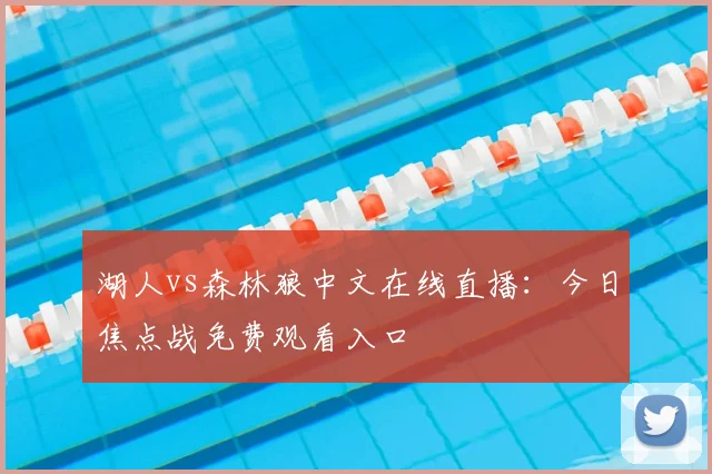湖人vs森林狼中文在线直播：今日焦点战免费观看入口